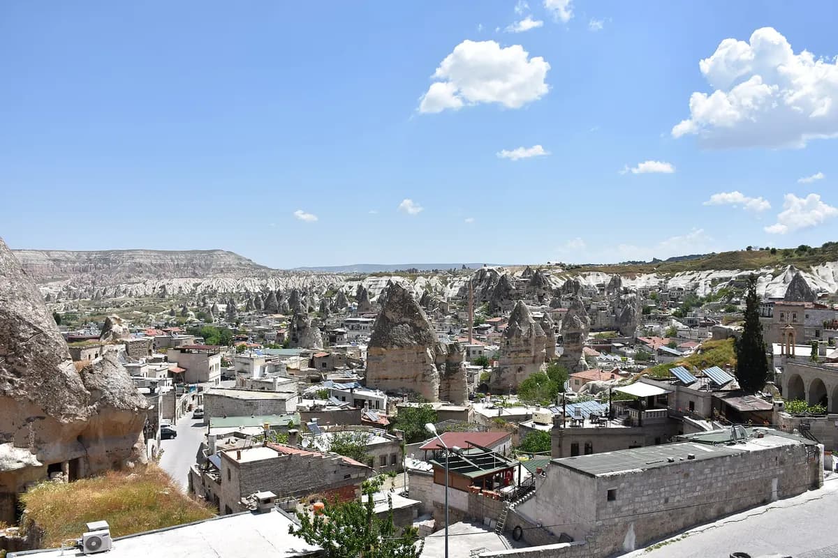 Göreme town and valley, Cappadocia
