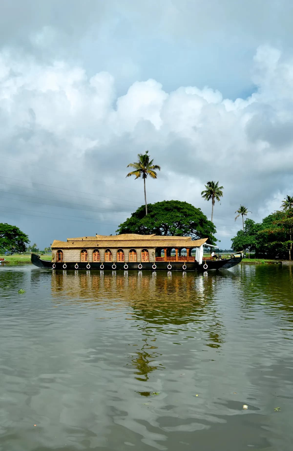 Houseboat on the Kerala backwaters